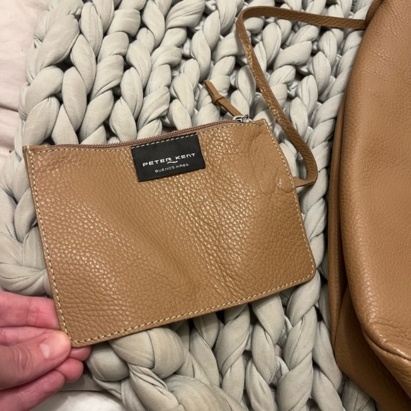 Beautiful, daily go to brown leather bag from Argentina store. - Picture 8 of 9